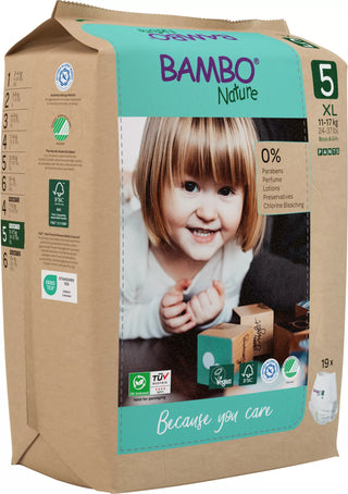 Bambo Nature Training Pants Size-5 (XL) 19pc