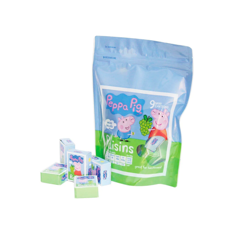 Fruit Funk - Peppa Pig 9x14g Raisins (12+ Months Baby Snacks)