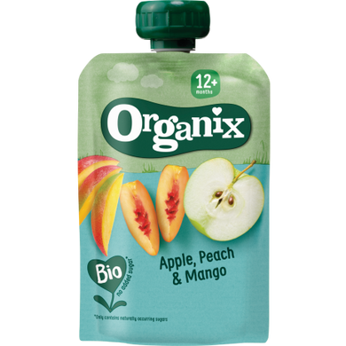 Organix - Apple Peach Mango 12m+ | 100g
