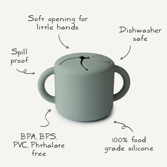 Mushie - Snack Cup (Thyme)