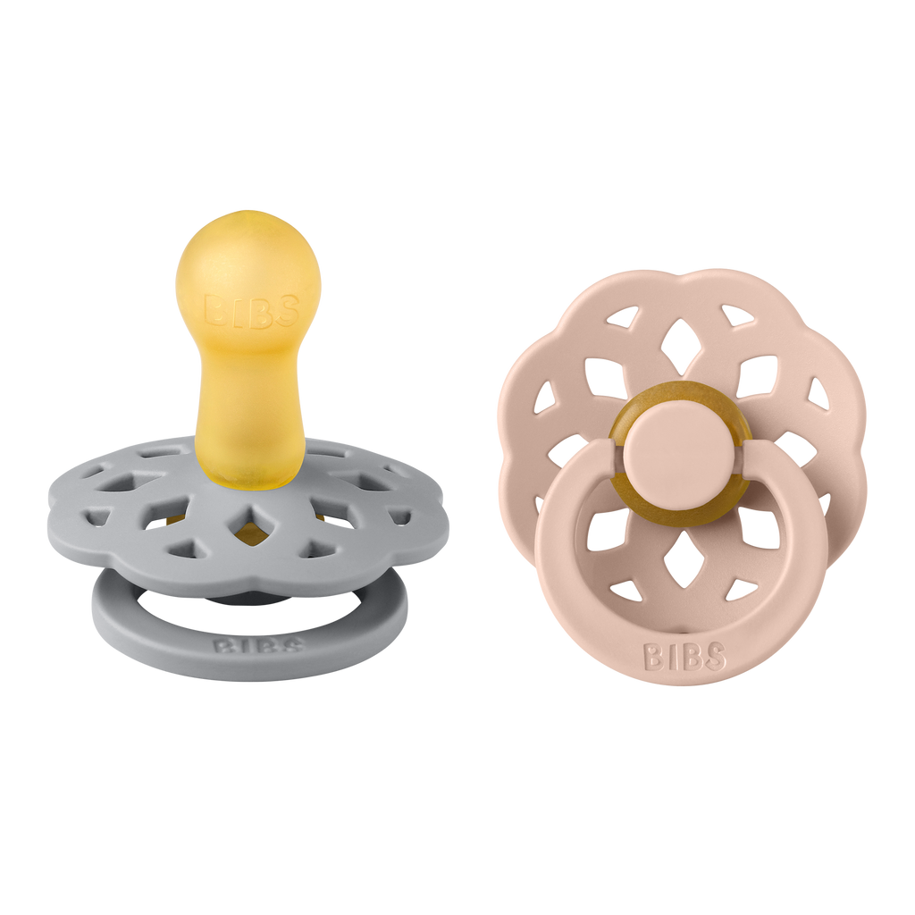 Bibs - BOHEME Pacifier Cloud/Blush 2pk LATEX