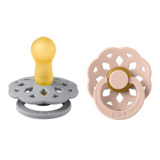 Bibs - BOHEME Pacifier Cloud/Blush 2pk LATEX