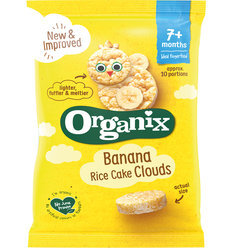 Organix - Banana Rice Cake Clouds 香蕉米餅