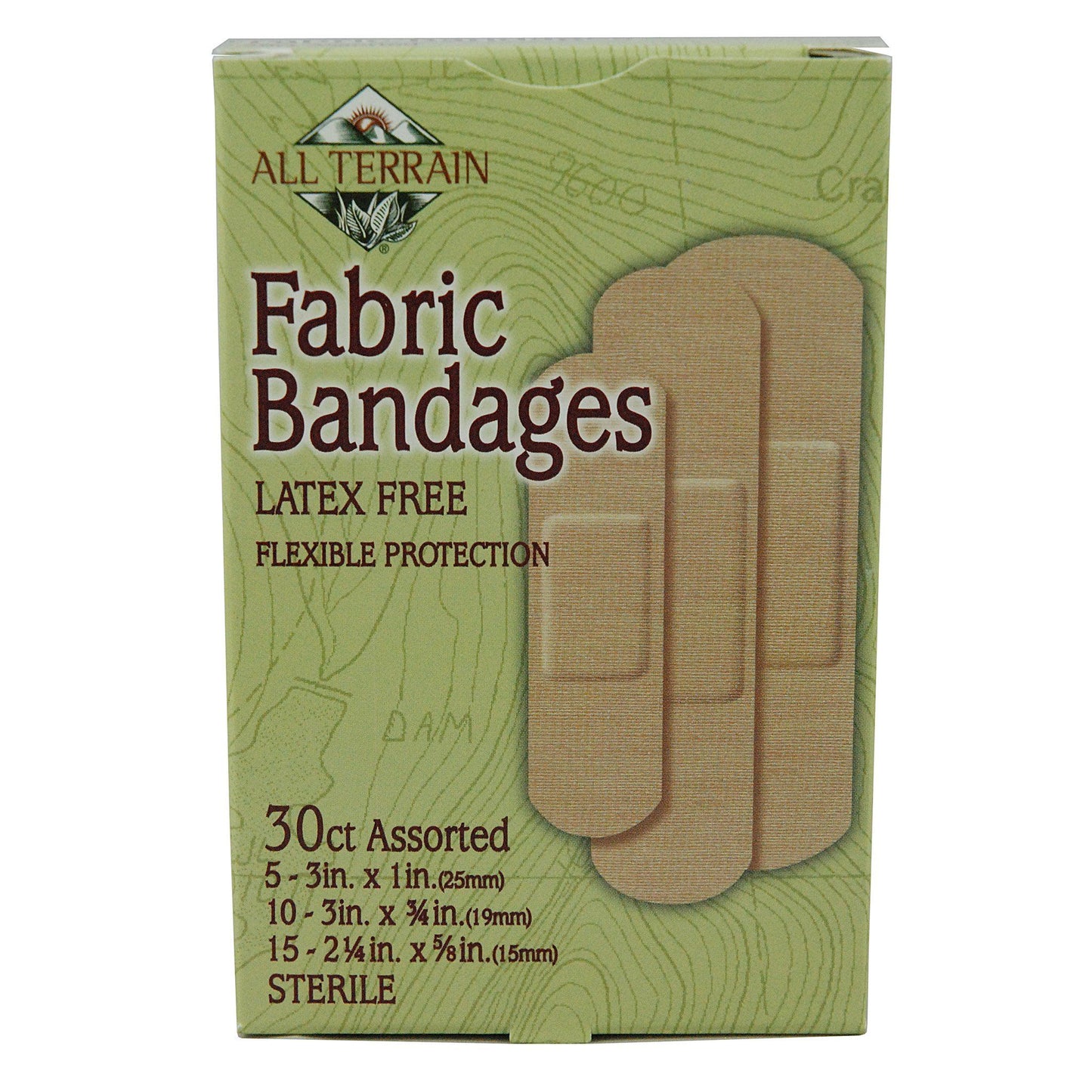 All Terrain Fabric Bandages - Assorted. Health & Hygiene All Terrain