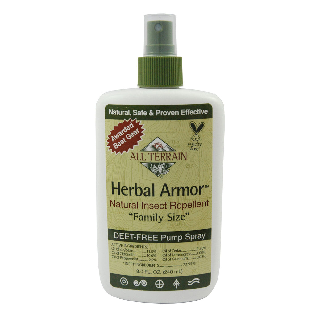 All Terrain Herbal Armour DEET-FREE Insect Repellent Spray 8 oz. / 240ml Health & Hygiene All Terrain