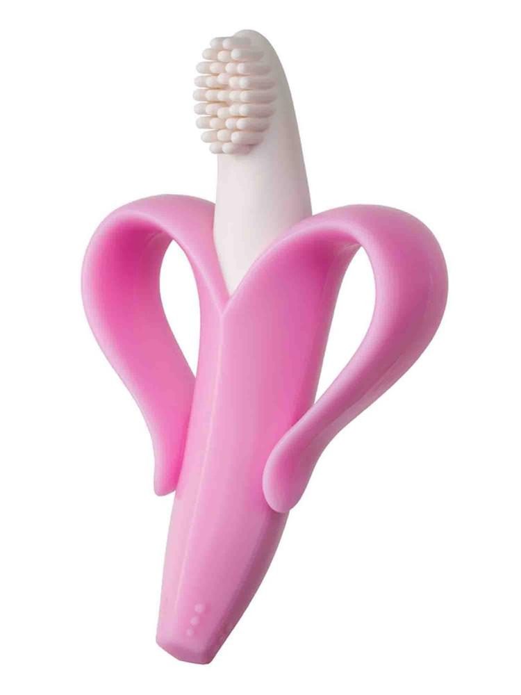 Baby Banana Infant Training Brush (Pink) Health & Hygiene Baby Banana Brush