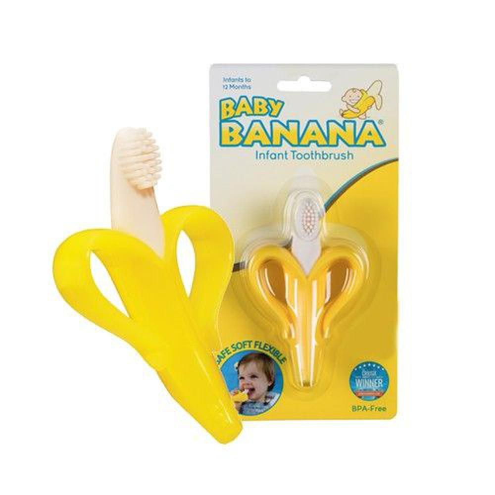 Baby Banana Infant Training Brush (Yellow) Health & Hygiene Baby Banana Brush