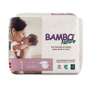 Bambo Nature Rash Free ECO Diapers【6 packs】 Changing Bambo Nature 