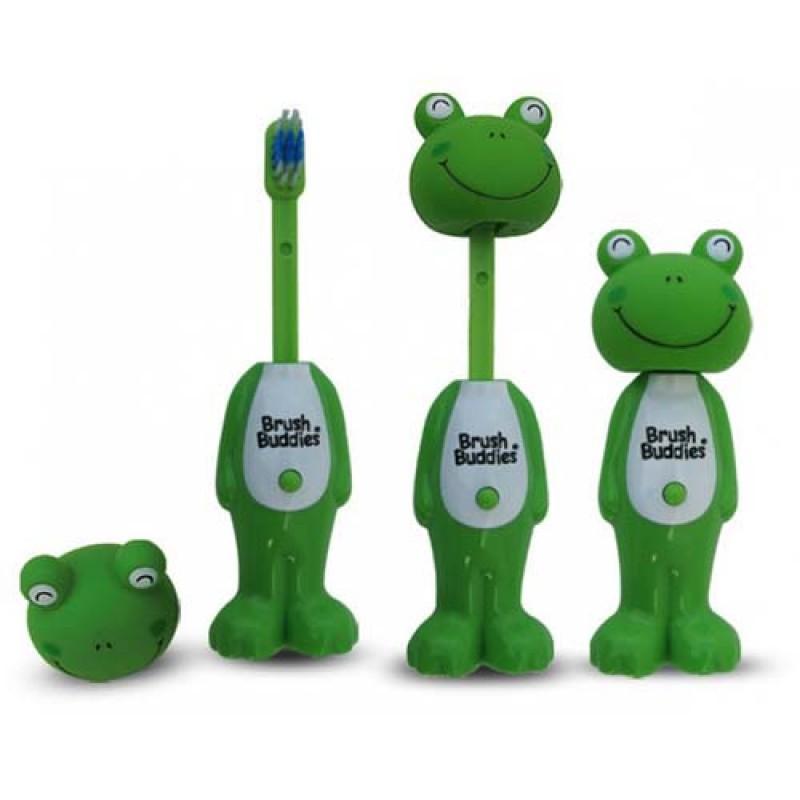 Brush Buddies Poppin' Leapin Louie (Frog) Toothbrush Health & Hygiene Brush Buddies