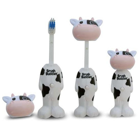 Brush Buddies Poppin' Milky Wayne (Cow) Toothbrush Health & Hygiene Brush Buddies