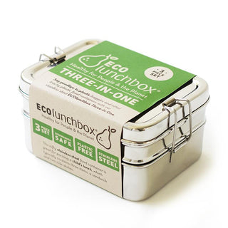 ECO Three-in-One Classic Mealtime Eco Lunch Boxes