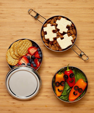 ECO Tri Bento Mealtime Eco Lunch Boxes