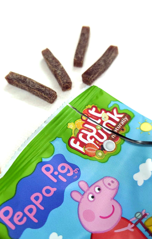 Fruit Funk - Peppa Pig Multibag Strawberry 10x10g Mealtime Fruit Funk