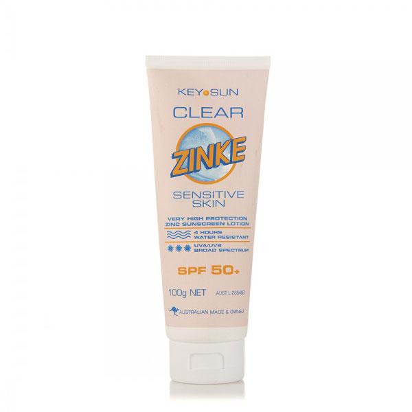 Keysun Clear Zinke SPF 50+ Sensitive 100g Health & Hygiene Keysun Zinke