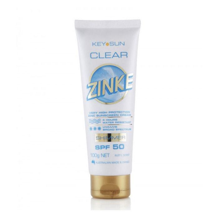 Keysun Clear Zinke SPF 50 Shimmer 100g Health & Hygiene Keysun Zinke