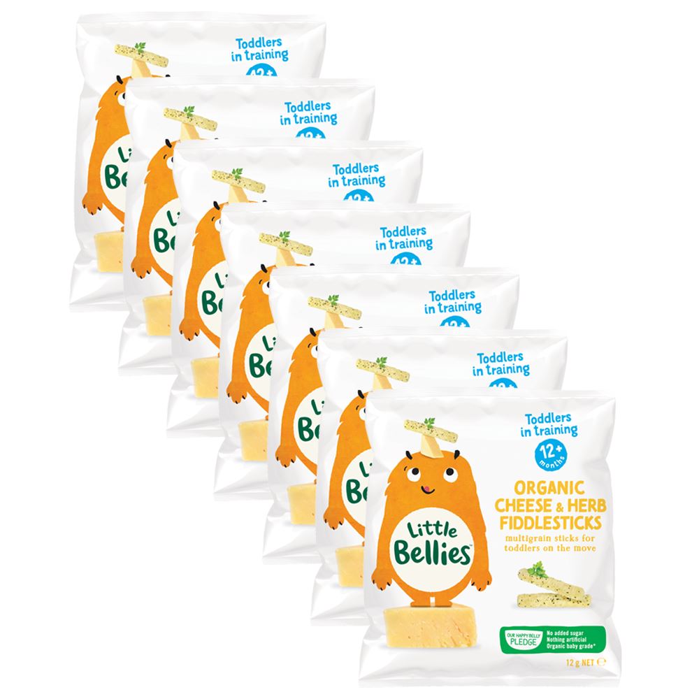 Little Bellies Fiddlesticks Cheese & Herb Mealtime Little Bellies 7 Pieces
