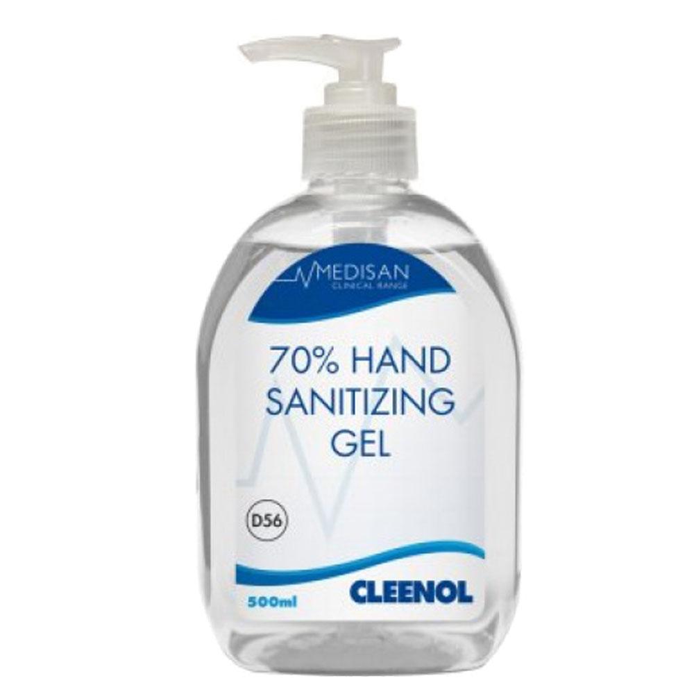 Medisan 500ml Hand Sanitising Gel 70% Health & Hygiene Medisan