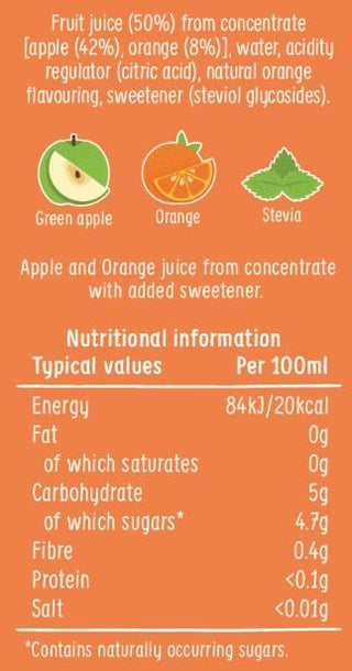 Paw Patrol Orange Fruit Drink (3x200ml) Mealtime Paw Patrol