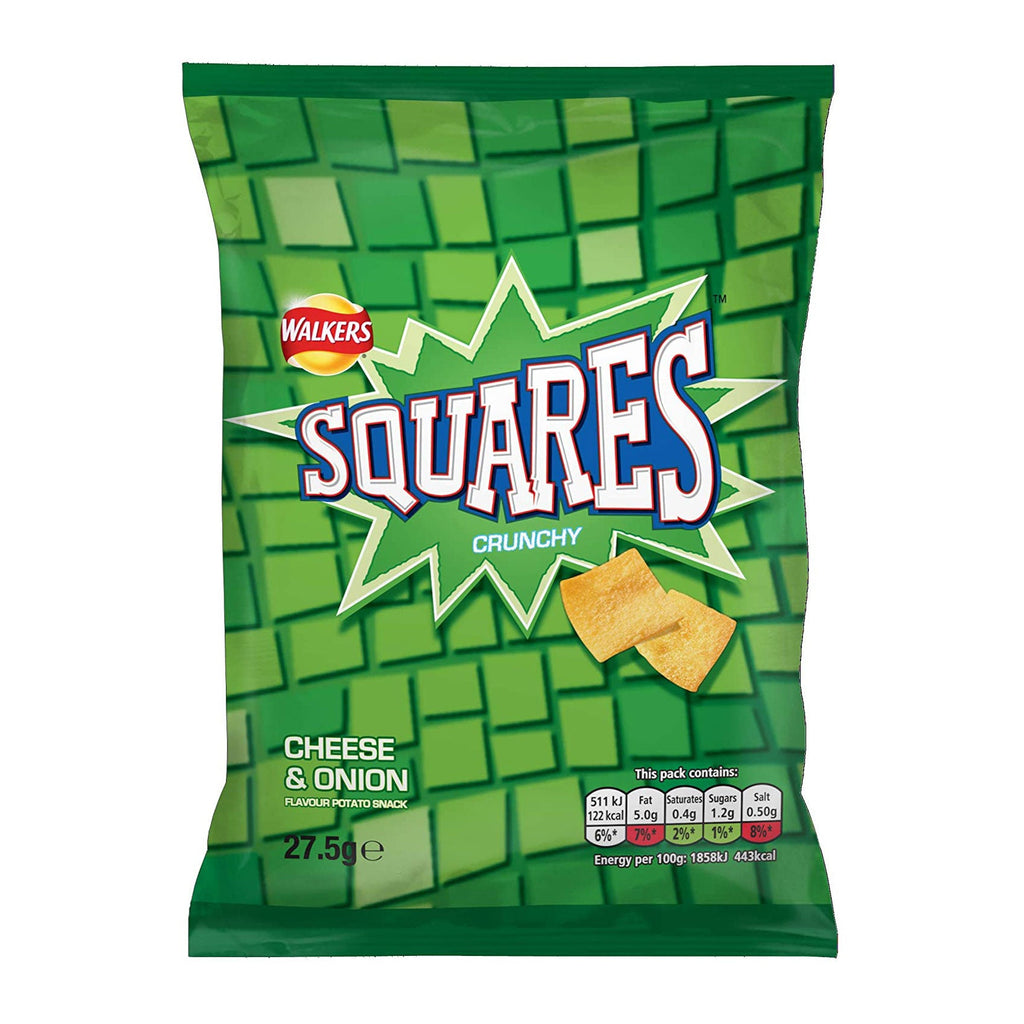 SQUARES CHEESE & ONION 28G Woolies Ltd