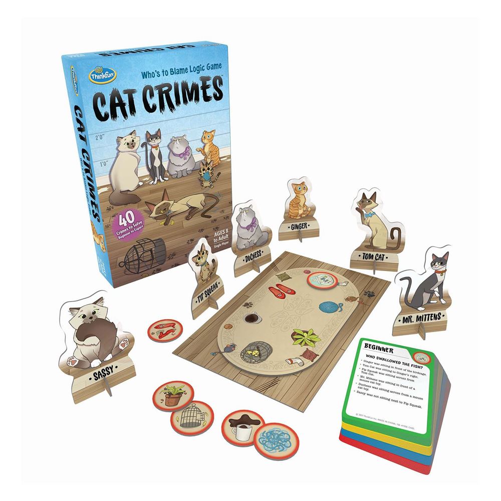 ThinkFun Cat Crimes™ Toys Thinkfun
