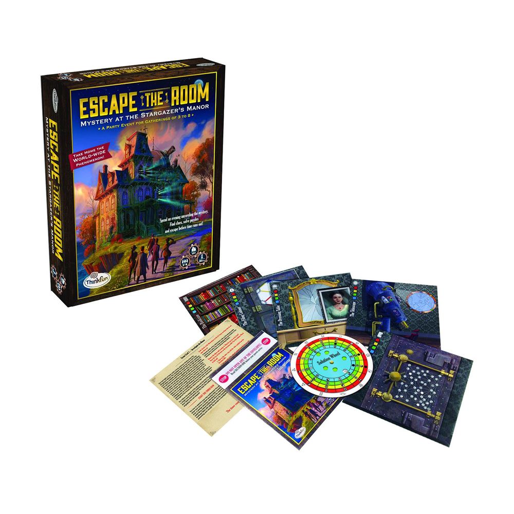 ThinkFun Escape The Room: Mystery at the Stargazer’s Manor Toys Thinkfun