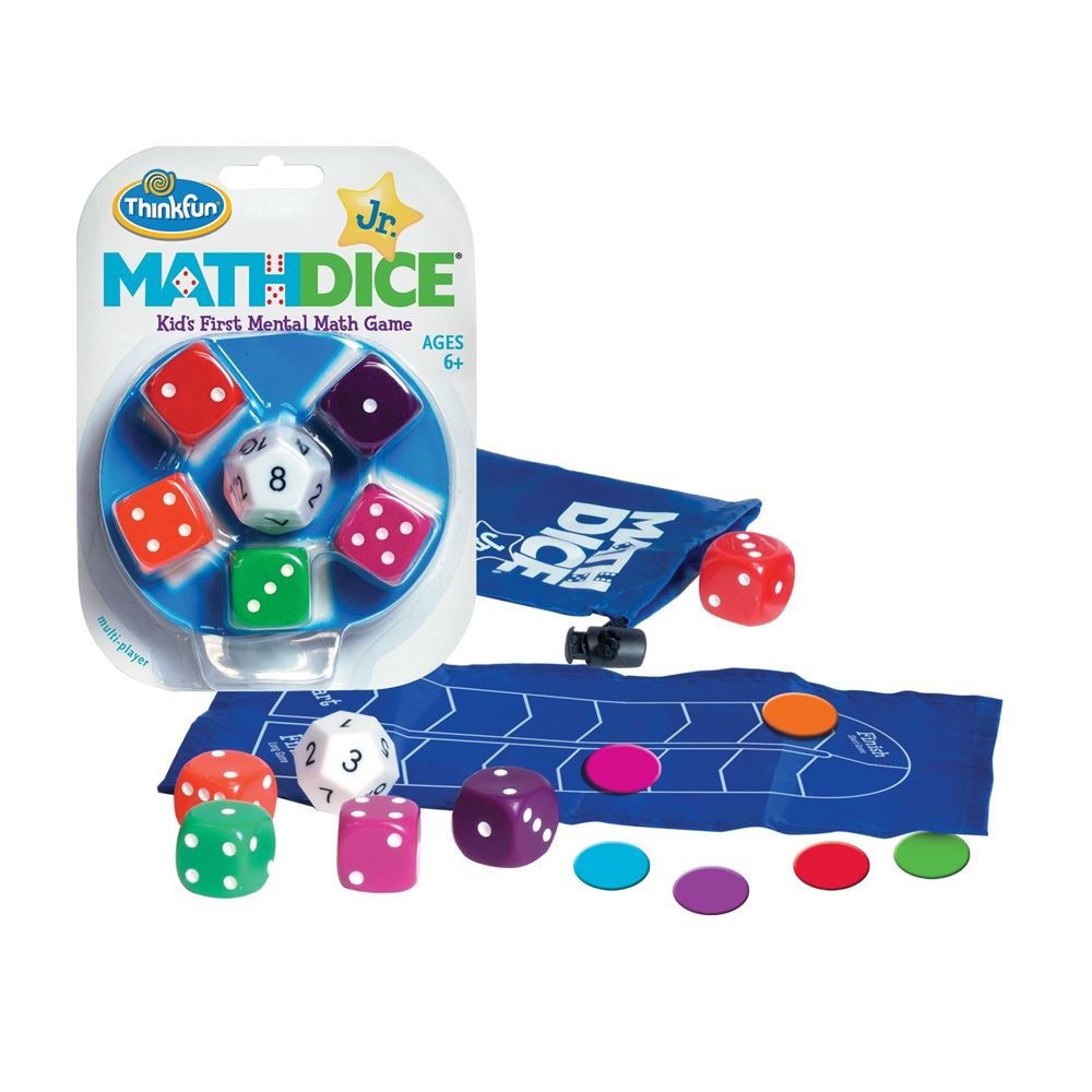 ThinkFun Math Dice® Jr. Toys Thinkfun