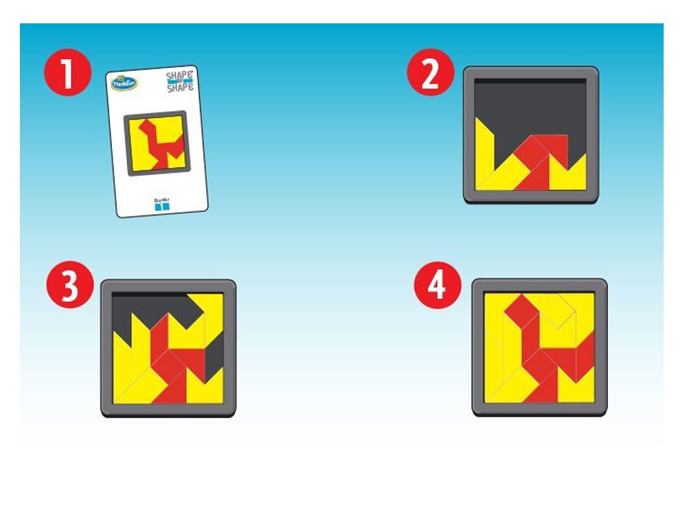 ThinkFun Shape By Shape® Toys Thinkfun