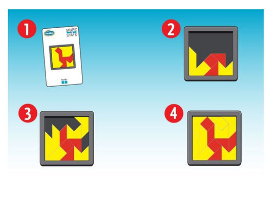 ThinkFun Shape By Shape® Toys Thinkfun