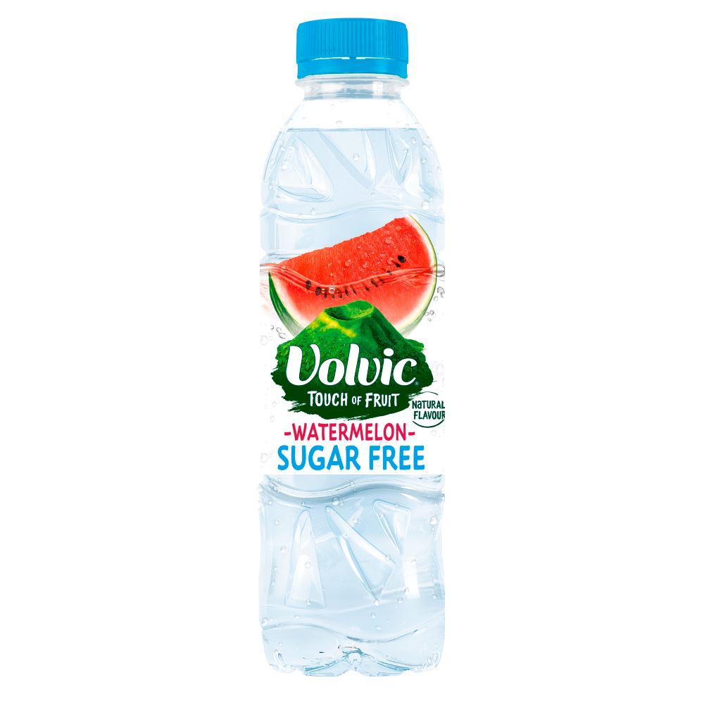 VOLVIC TOUCH WATERMELLON SUGAR FREE 500ML Woolies Ltd