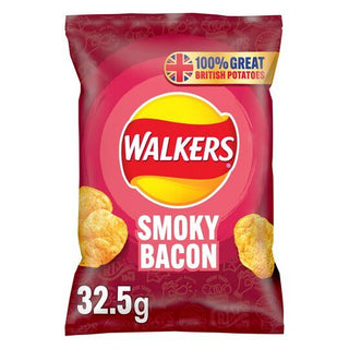 WALKERS CRISPS SMOKEY BACON 32G Woolies Ltd