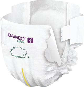 Bambo Nature Rash Free ECO Diapers  / 無敏環保紙尿片 Size-4 (L) 7-14KG 24pcs
