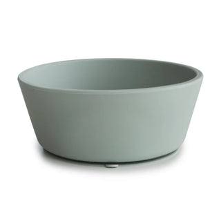 Mushie - Silicone Suction Bowl (Cambridge Blue)