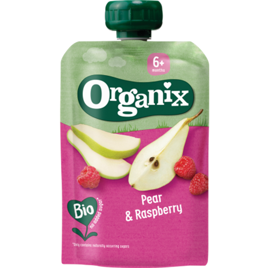 Organix - Pear Raspberry 6m+ | 100g