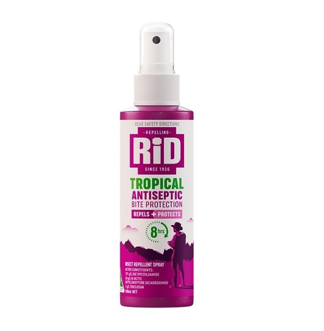 RID Tropical Strength + Antiseptic 100ml Pump Spray