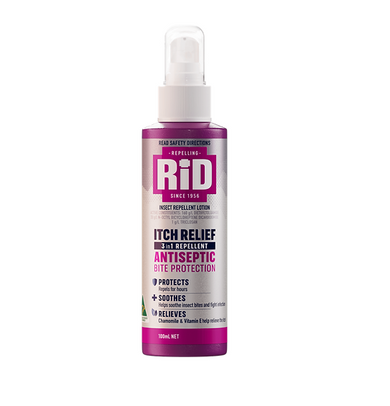 Rid - Itch Relief 3 in 1 Repellent 6 Hrs 100ml