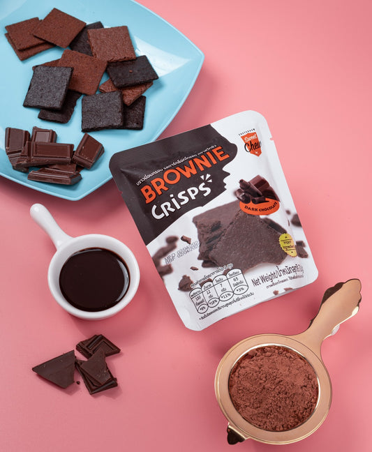Sweet Chew - Sweet Chew 布朗尼 脆片 30克 (Dark Chocolate 口味)