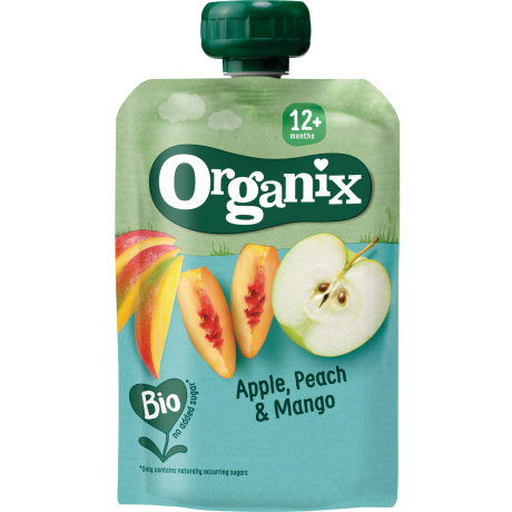 Organix - Apple Peach Mango 12m+ | 100g