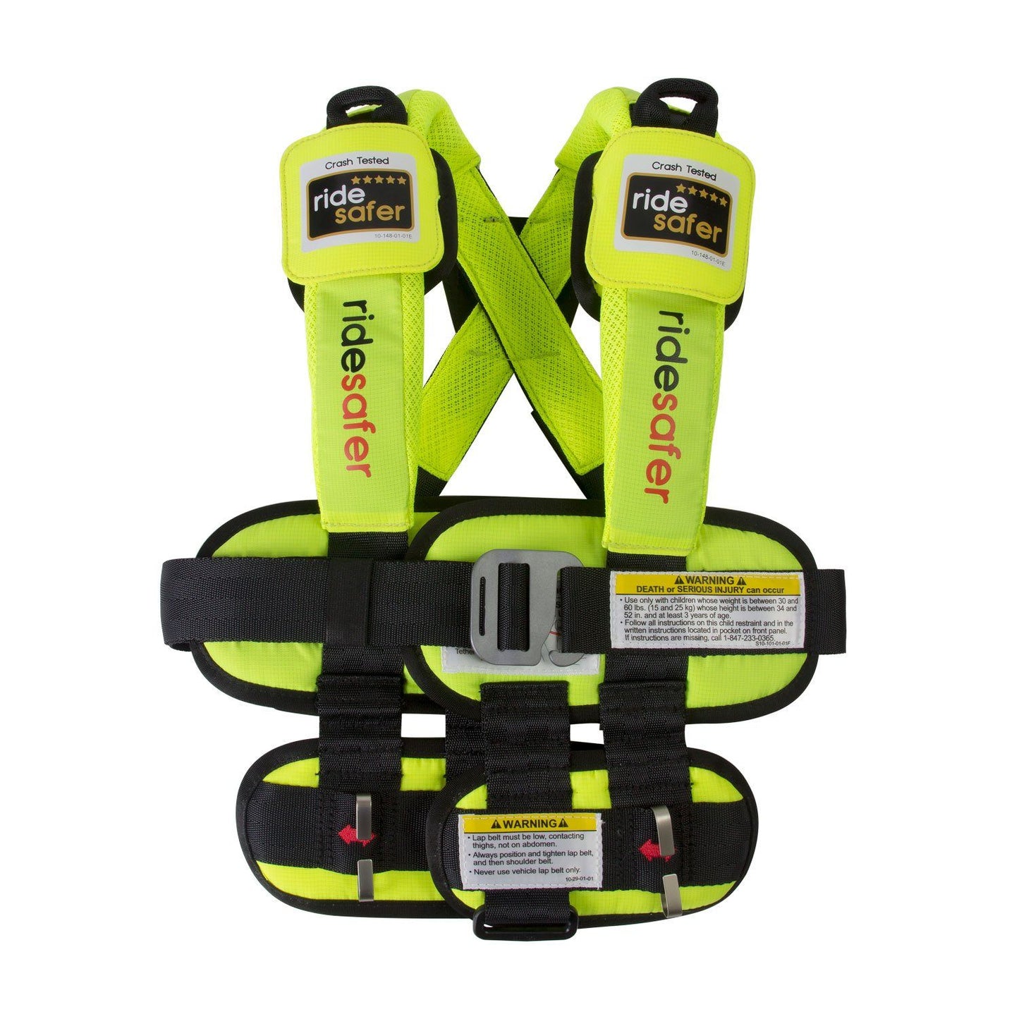 RideSafer Delight GEN5 Travel Vest (Small) - Yellow 