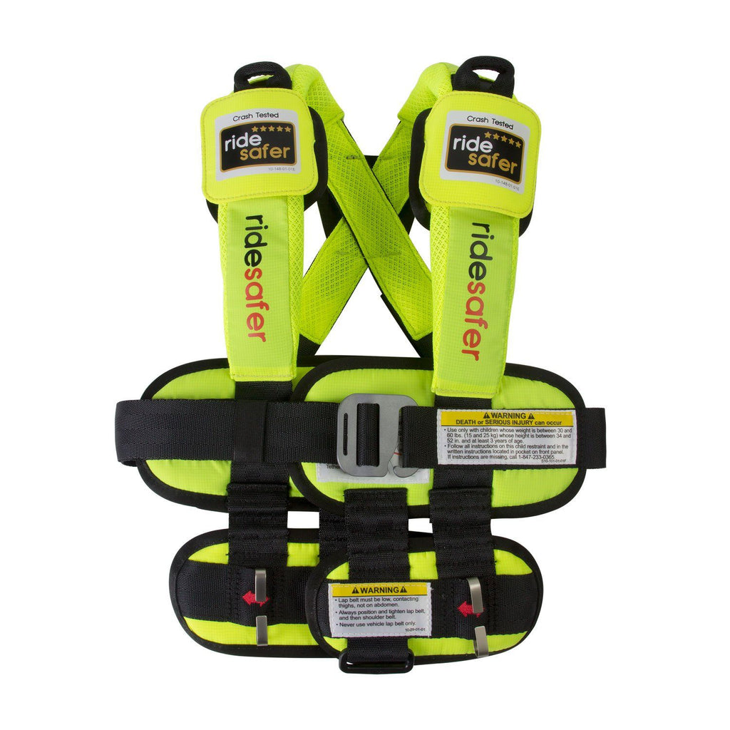 RideSafer Delight GEN5 Travel Vest (Small) - Yellow