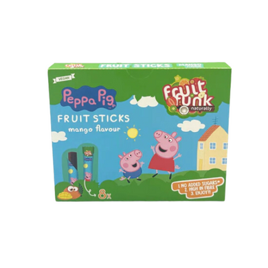 Fruit Funk - Peppa Pig Fruit Sticks Mango 8X10G