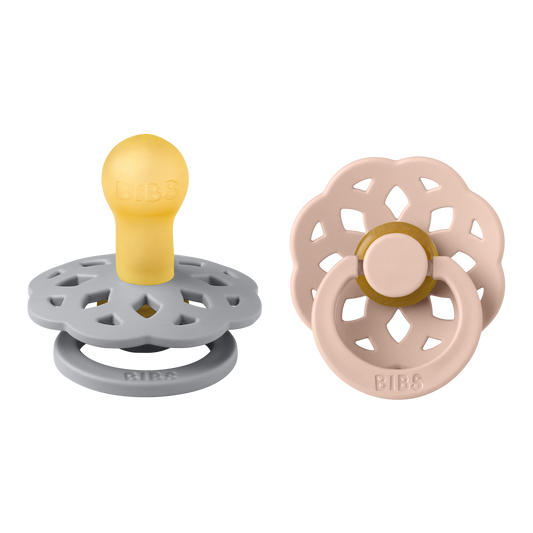 Bibs - BOHEME Pacifier Cloud/Blush 2pk LATEX