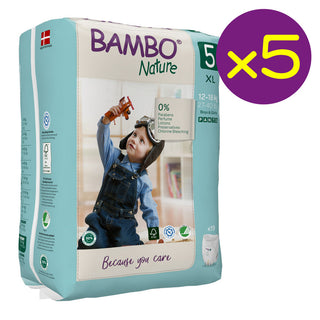 Bambo Nature Training Pants 學習褲 Size-5 (XL) 19pc [5 Packs / 5包]