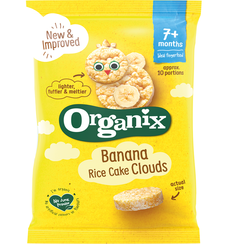 Organix - Banana Rice Cake Clouds  香蕉米餅