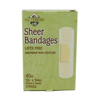 All Terrain Sheer Bandages (3 x 3/4 inch) Health & Hygiene All Terrain 