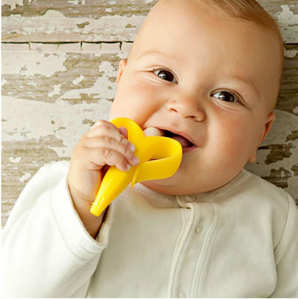 Baby Banana Infant Training Brush (Yellow) Health & Hygiene Baby Banana Brush 