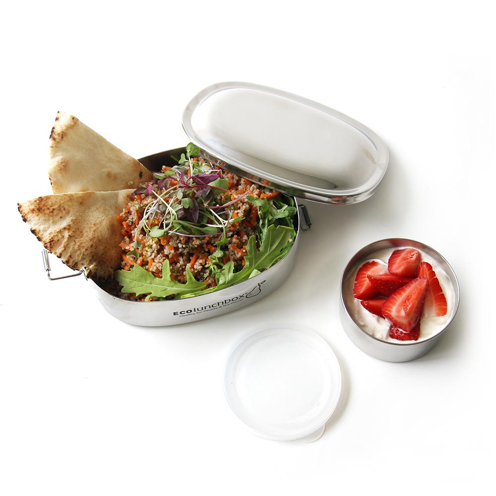 ECO Oval & Snack Cup Mealtime Eco Lunch Boxes 