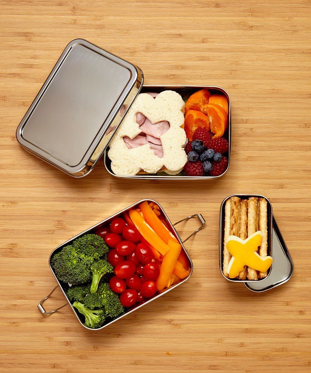 ECO Three-in-One Classic Mealtime Eco Lunch Boxes 