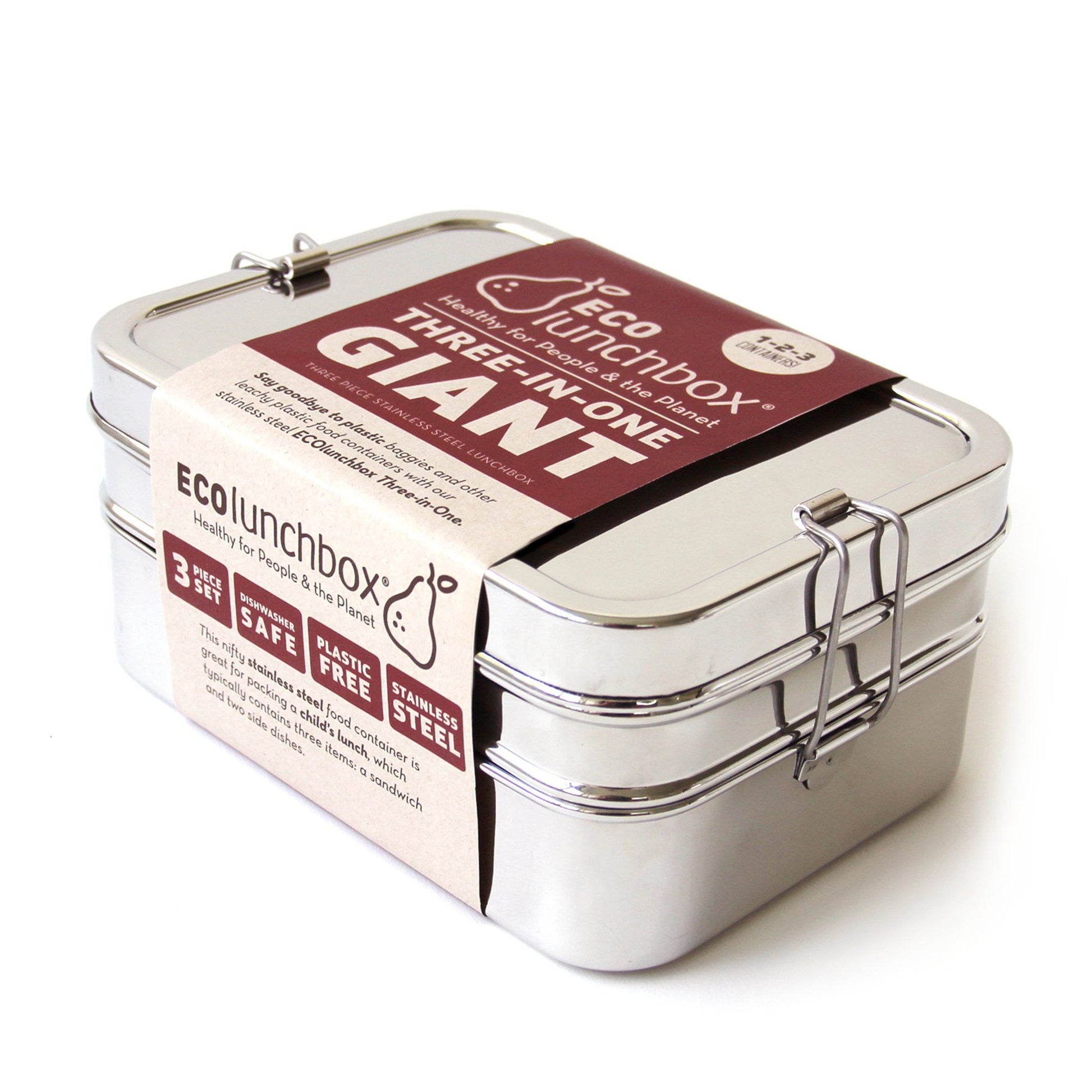 ECO Three-in-One Giant Mealtime Eco Lunch Boxes 
