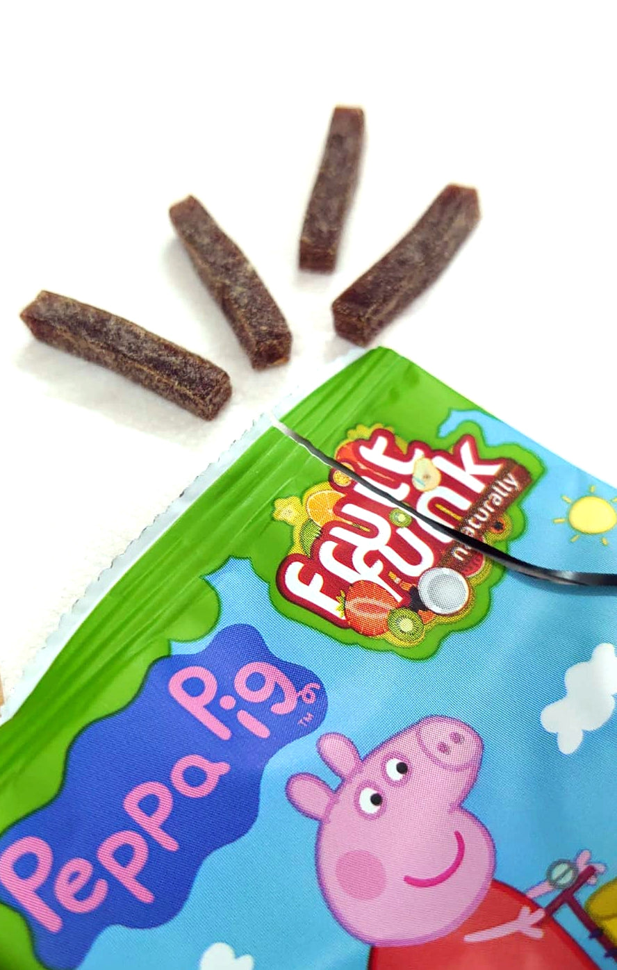 Fruit Funk - Peppa Pig Multibag Strawberry 10x10g Mealtime Fruit Funk 