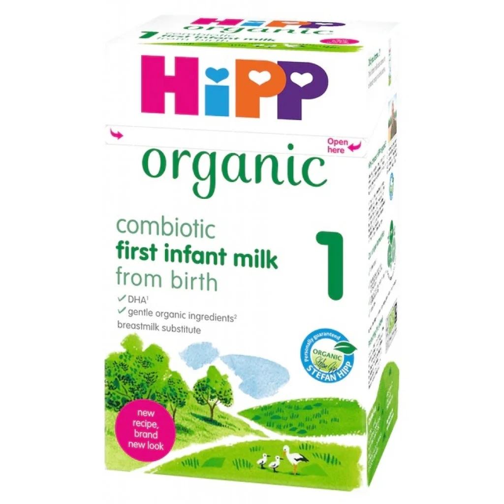 HiPP (UK) Organic Combiotic First Infant Milk Stage 1 (0-6 months) 800g Mealtime HiPP 